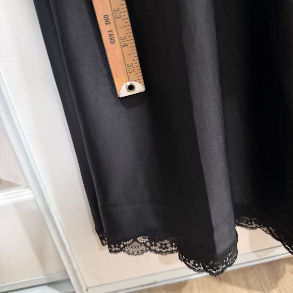 Torrid Festi Drop Waist Lace Trim Maxi Dress‎ Deep Black 2X 18-20 44540901 - Picture 7 of 10